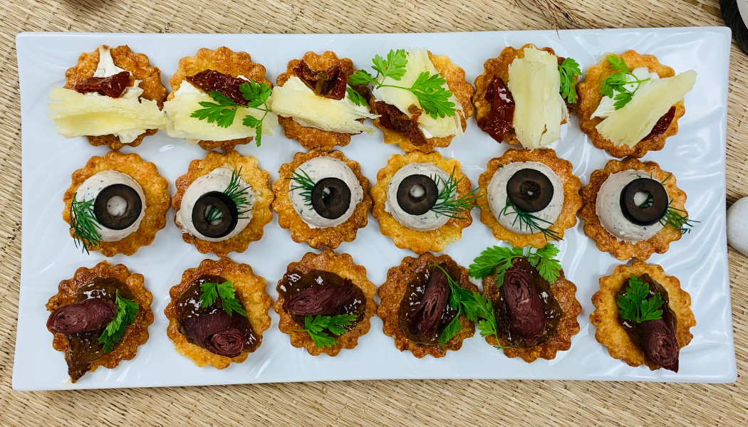 Sablés à l'italienne garnis à partager 